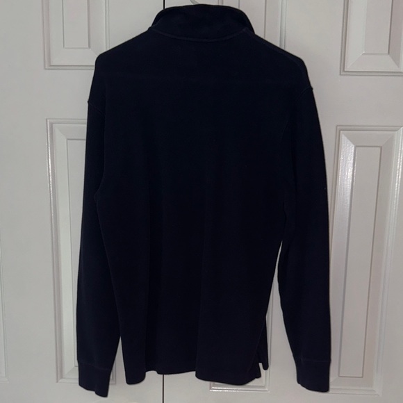 Polo by Ralph Lauren Men's Navy Zip-Up Sweater - Picture 4 of 4